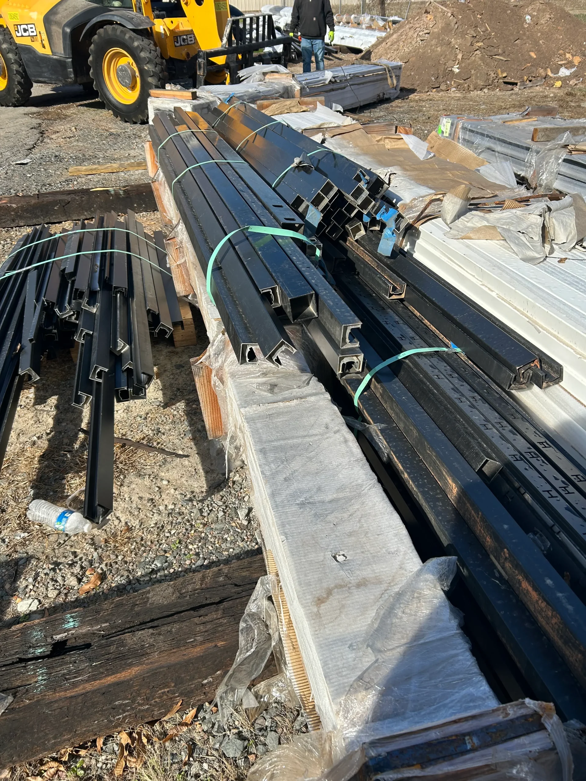 Balcony railing installation — aluminum fabrication projects